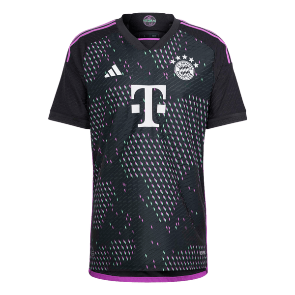 Adidas Bayern Munich 23/24 Authentic Away Jersey Soccer HR6947 Black