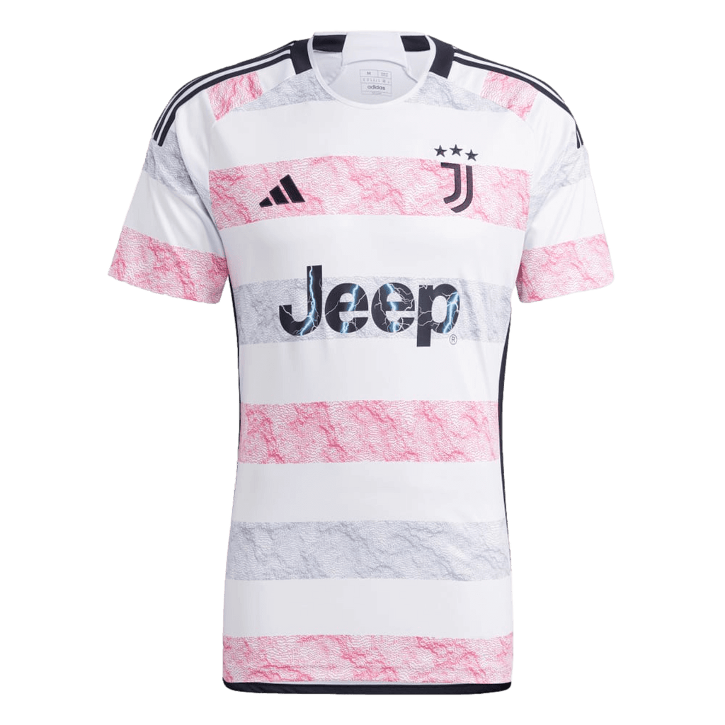 Adidas Juventus 23/24 Away Jersey Soccer HR8255 White