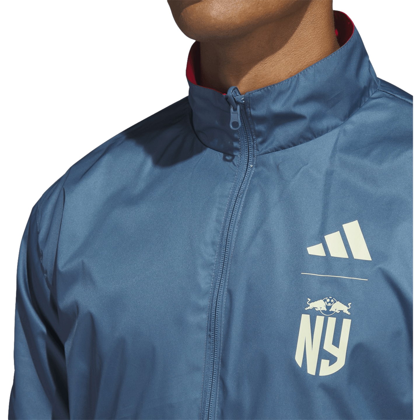 Veste réversible Anthem des New York Red Bulls d'Adidas