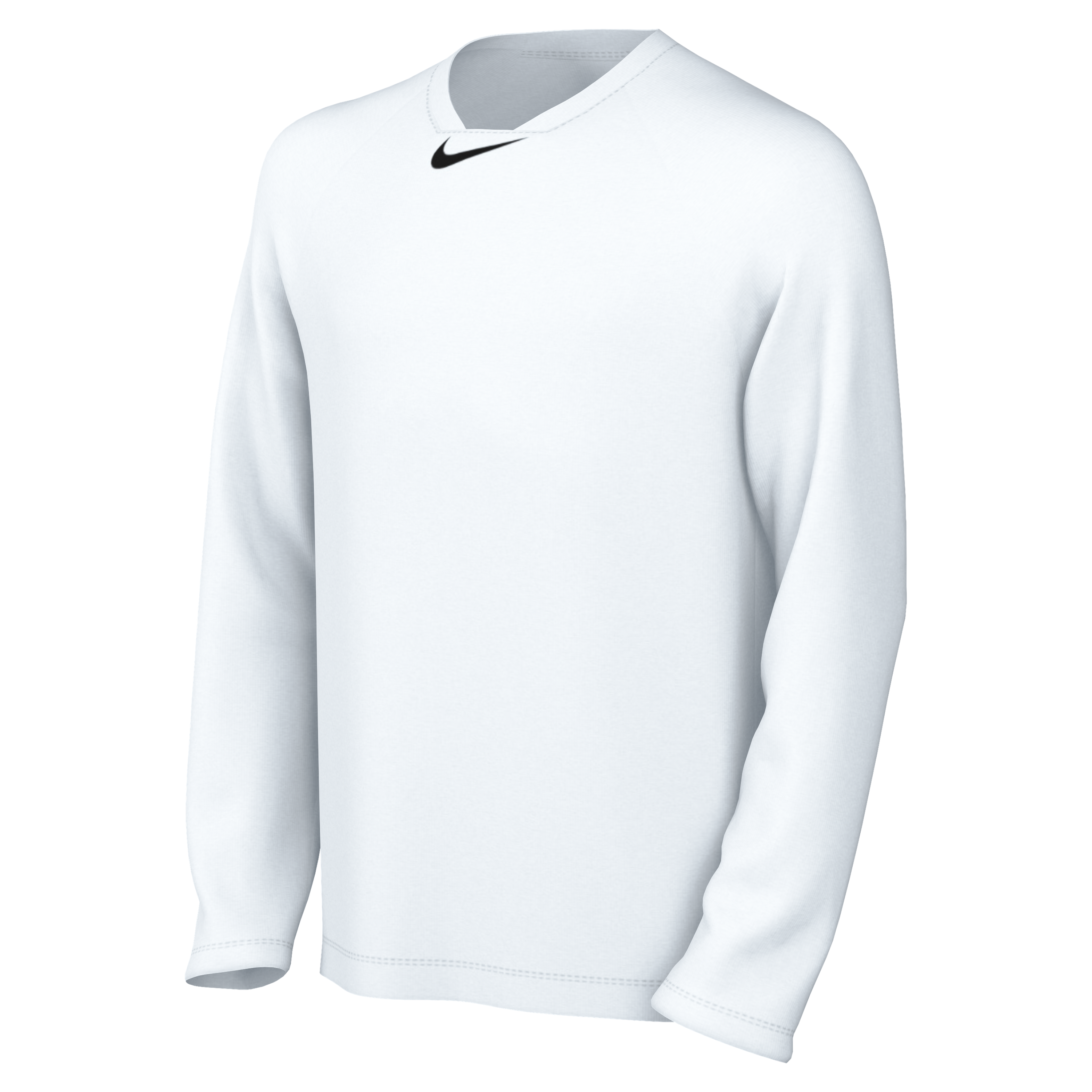 Nike Youth Dri-Fit Park 1Stlyr II Ls - White - front