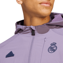 Adidas Real Madrid Designed for Gameday Full Zip Hoodie