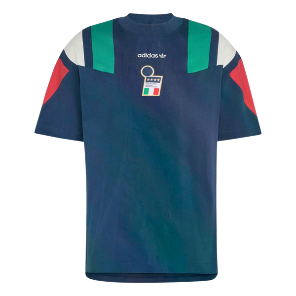 Italy EQT Tee Soccer HY5061 Navy Blue
