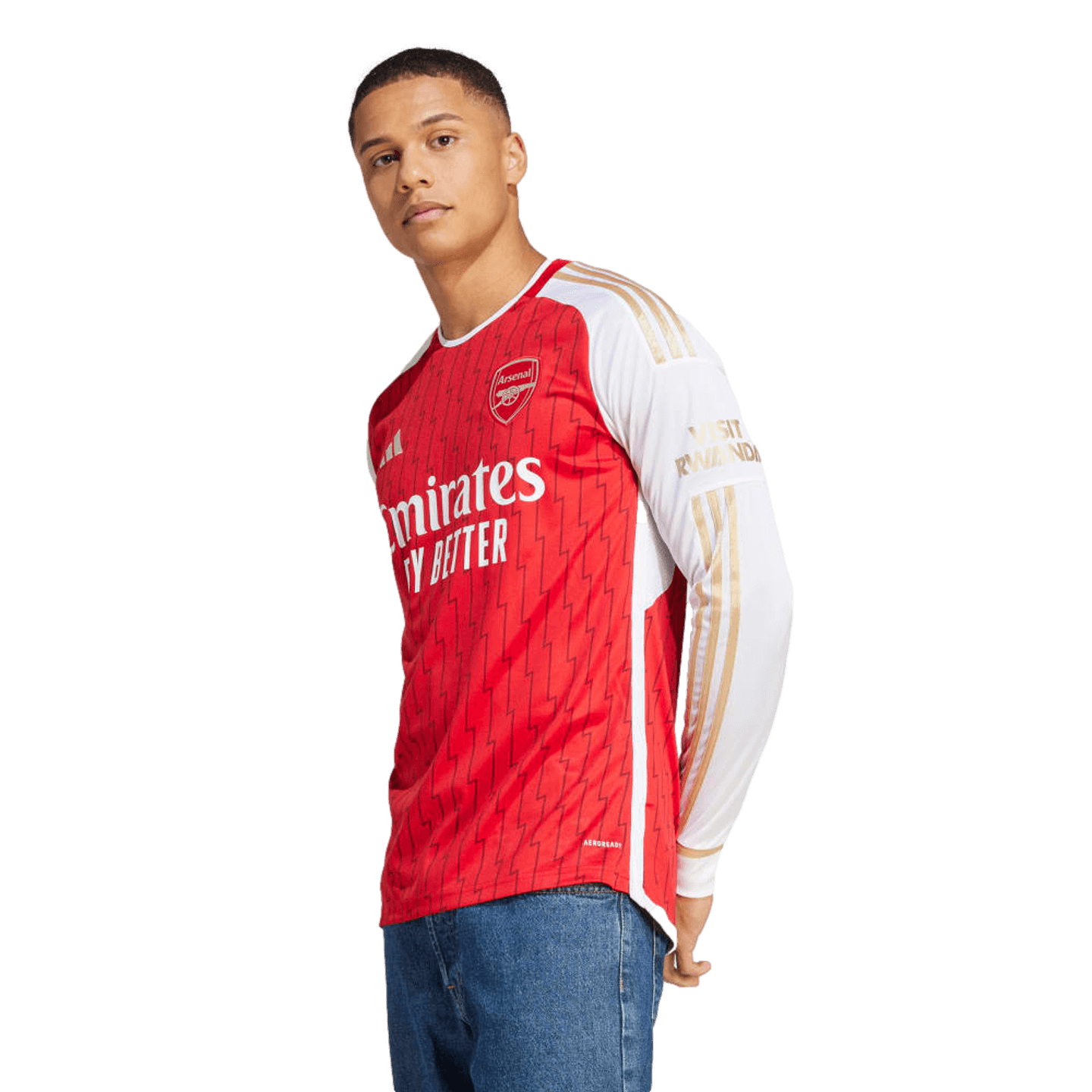 Adidas Arsenal 23/24 Long Sleeve Home Jersey