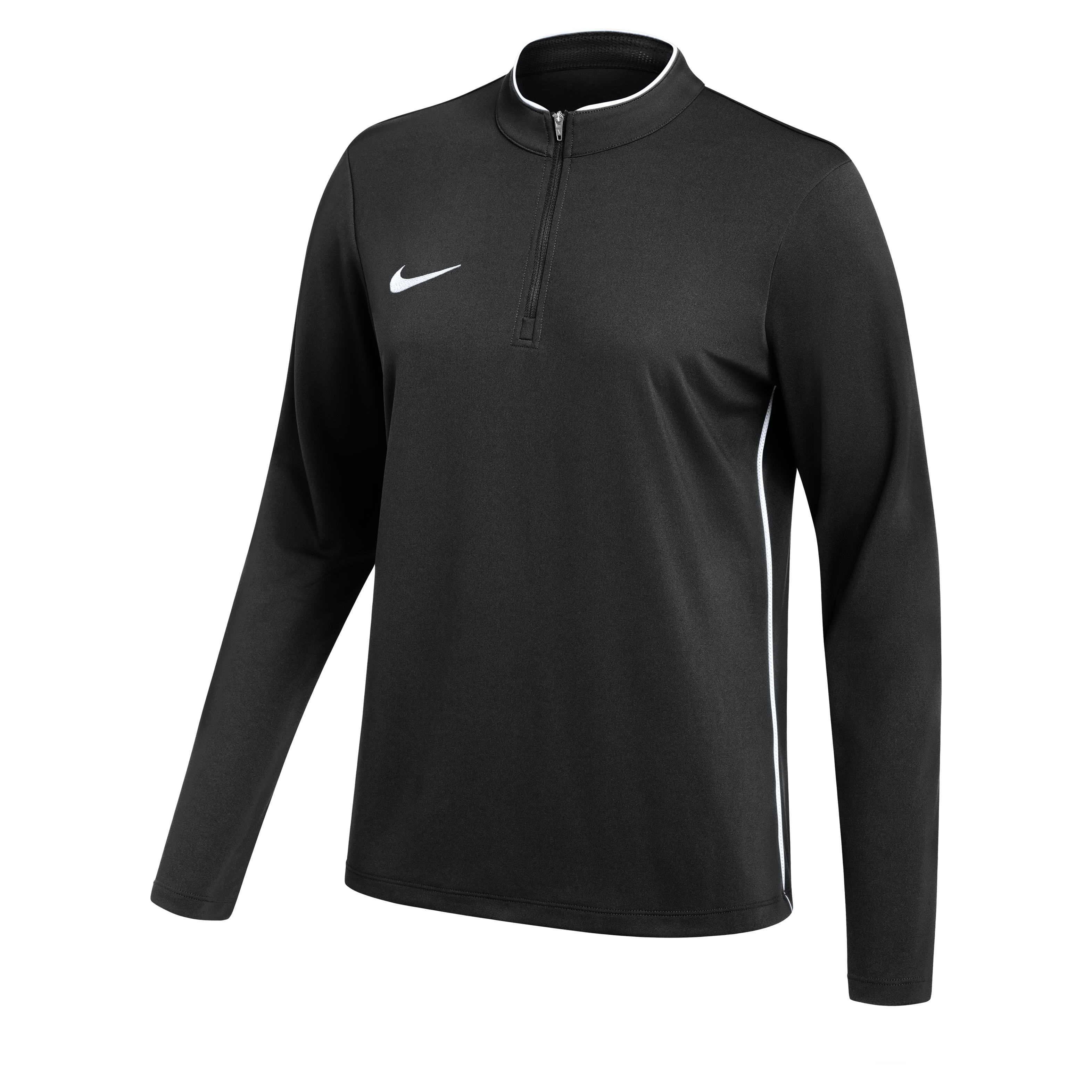 Nike Women's Dri-Fit Park 26 Drill Top - Black - front