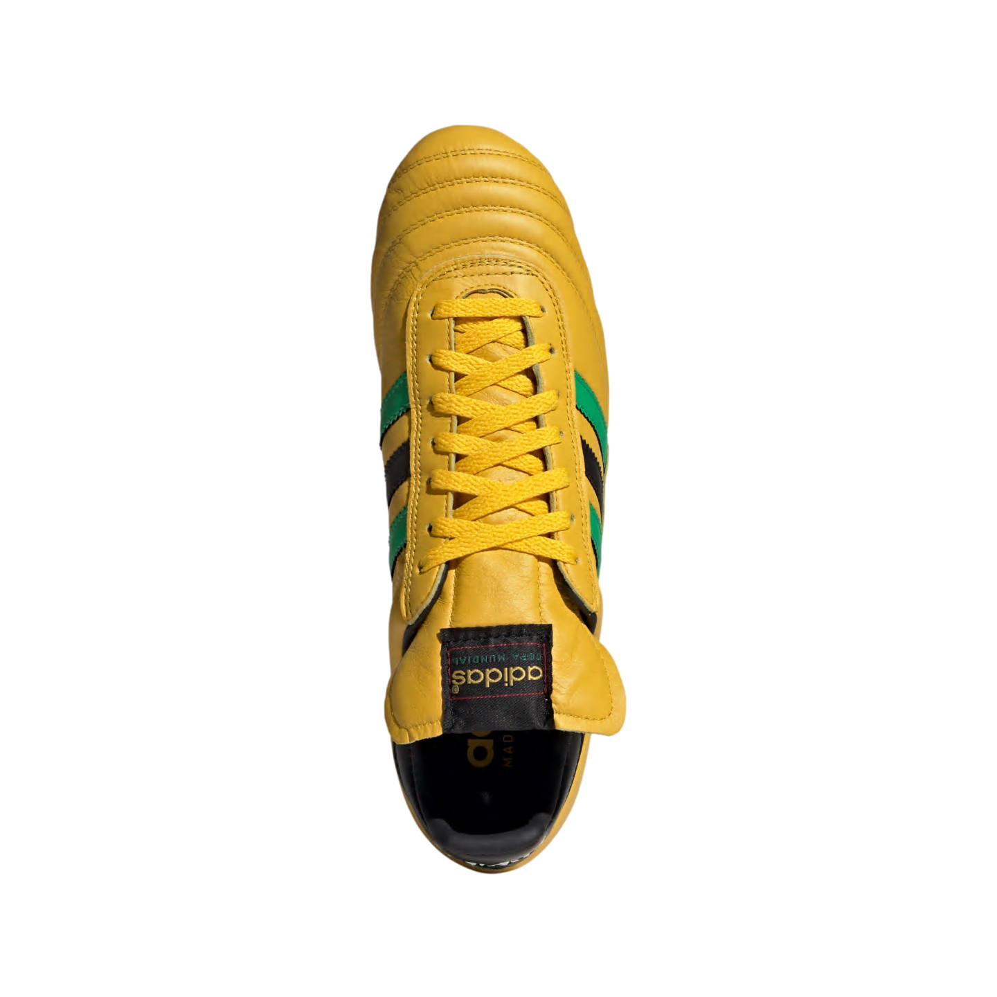 (ADID-ID1153) Zapatos para terreno firme Adidas Copa Mundial Jamaica [BOGOLD,CBLACK,FTWWHT] (Lanzamiento 15/7/24)