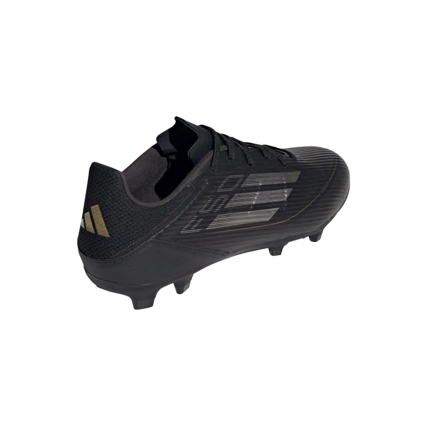 (ADID-IE3181) Zapatos para terreno firme Adidas F50 League [CBLACK,IRONMT,GOLDMT] ​​(Lanzamiento 6/24/24)