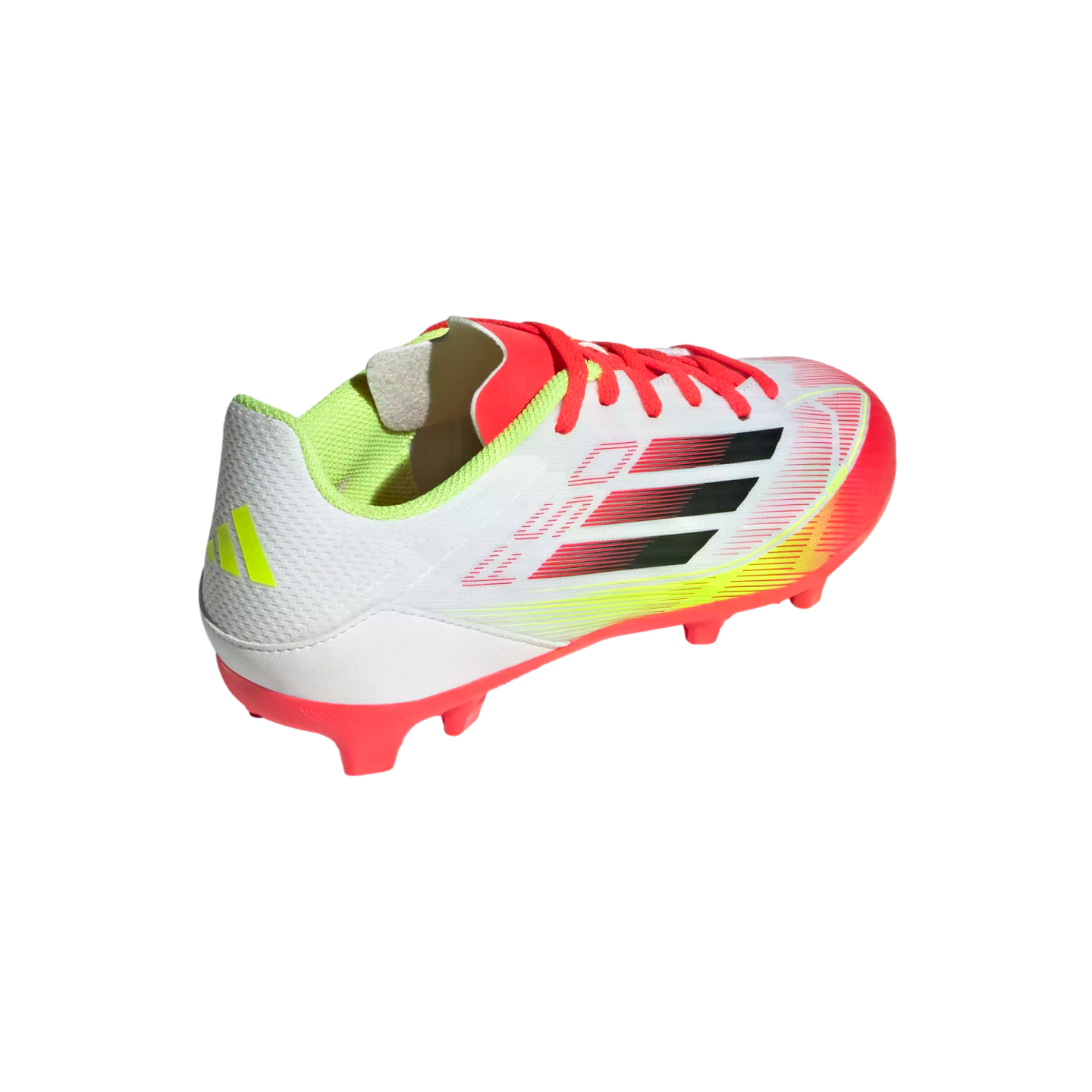 (ADID-IE3747) Chaussures de football pour jeunes Adidas F50 League pour terrain sec [FTWWHT/CBLACK/SYELLO] (Lancement le 16/01/25)