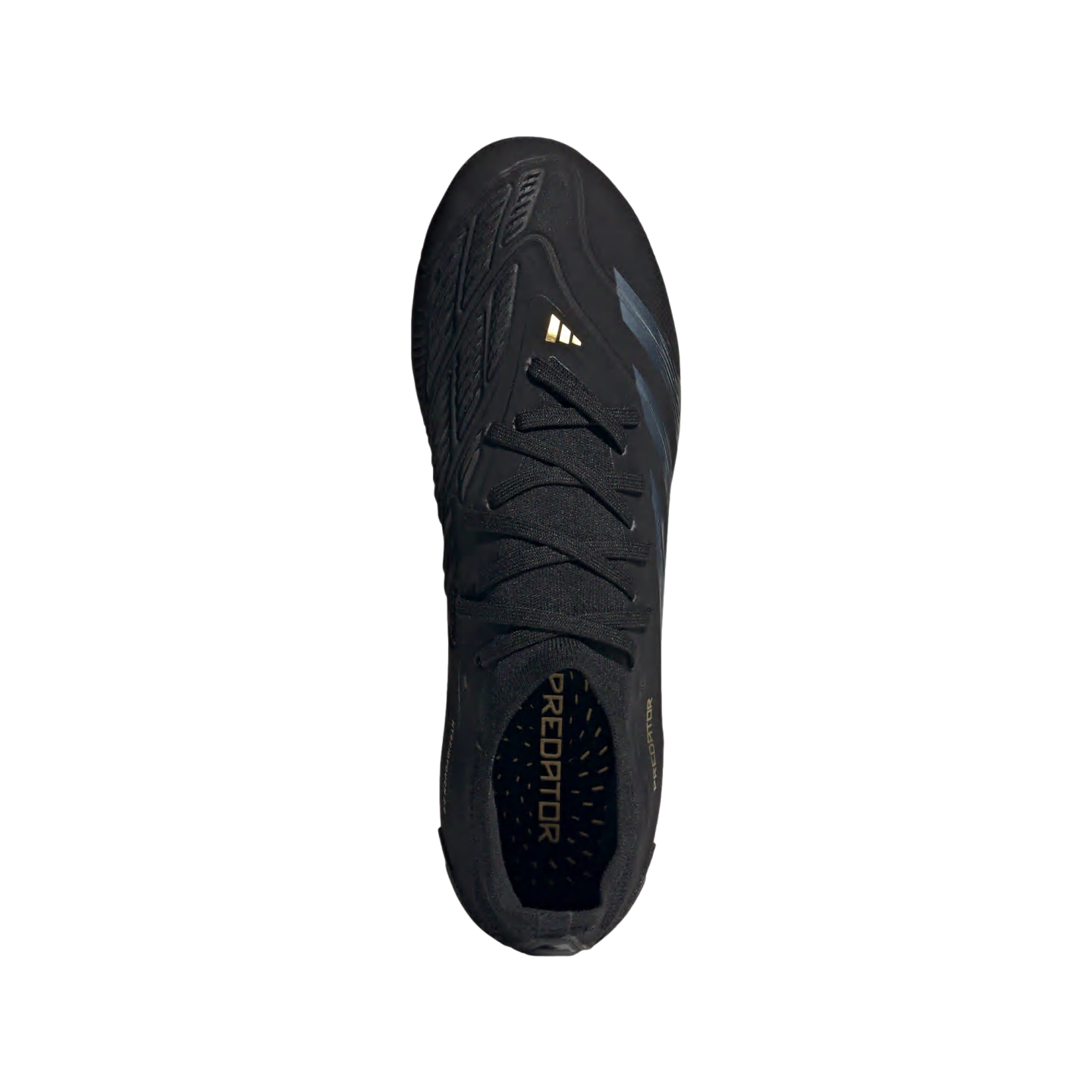 (ADID-IF6328) Zapatos para terreno firme Adidas Predator Pro [CBLACK,CARBON,GOLDMT] ​​(Lanzamiento 6/24/24)