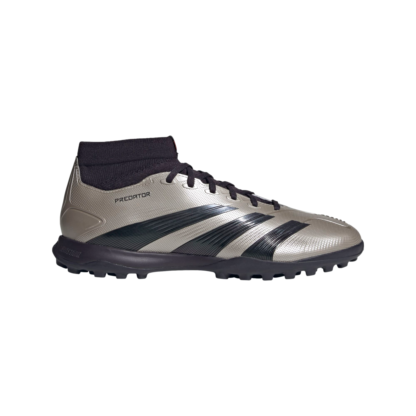 (ADID-IF6388) Chaussures Adidas Predator League Mid Turf [PLAMET/AURBLA/TURBO] (Lancement le 23/09/24)