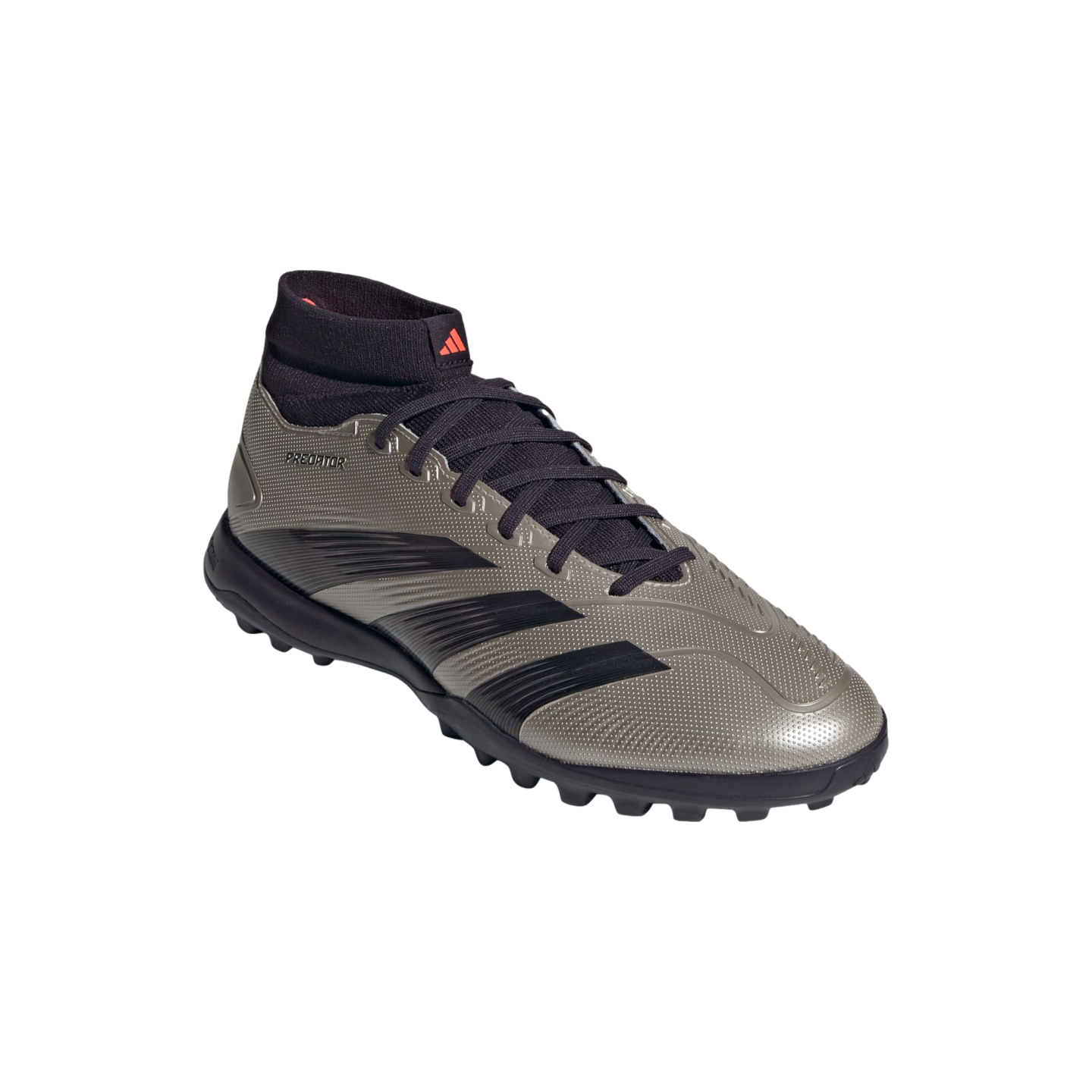 (ADID-IF6388) Chaussures Adidas Predator League Mid Turf [PLAMET/AURBLA/TURBO] (Lancement le 23/09/24)