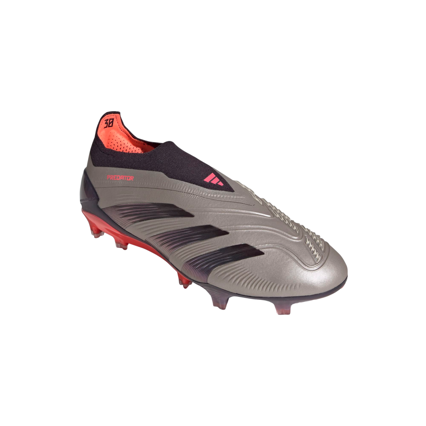 (ADID-IF8862) Chaussures de football sans lacets Adidas Predator Elite pour terrain sec [PLAMET/AURBLA/TURBO] (Lancement le 23/09/24)