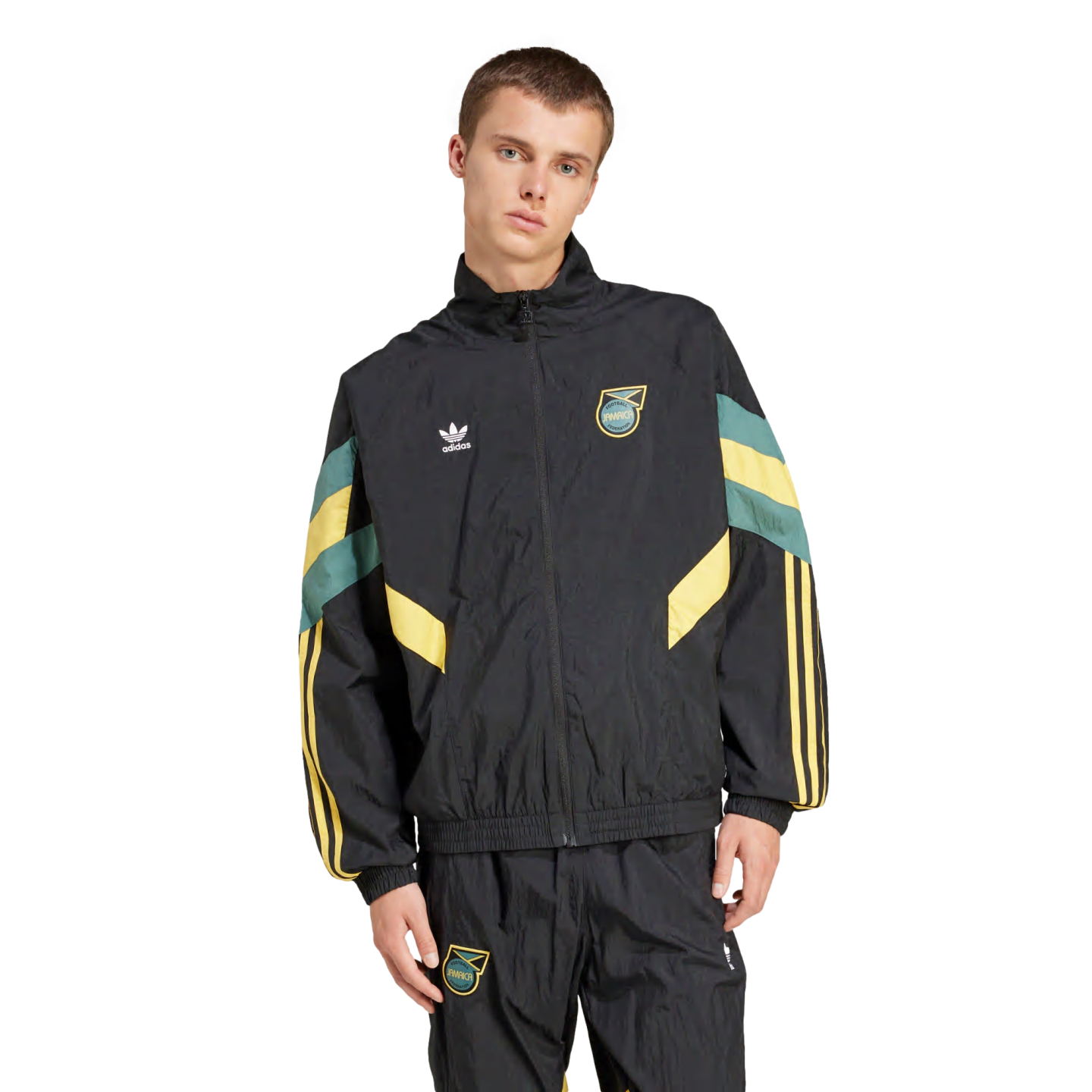 Adidas bailer track top sale