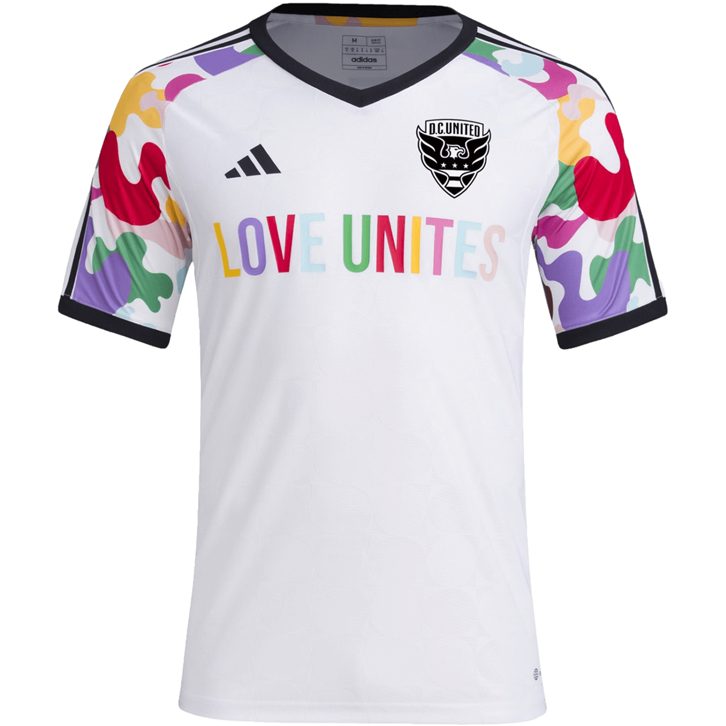 Adidas DC United 2023 MLS Pride Pre-Match Jersey