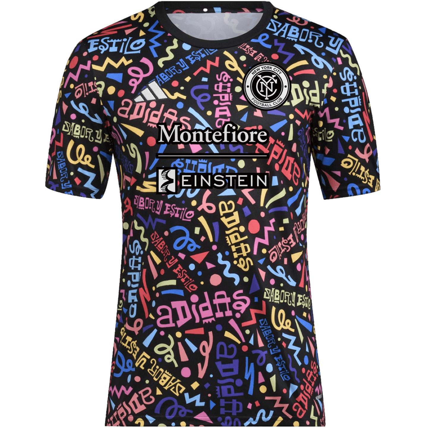 Camiseta pre-partido Adidas New York City FC Mes de la Herencia Hispana