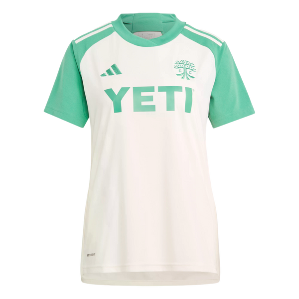 Adidas Austin FC 24/25 Womens Away Jersey Soccer IP6004 White