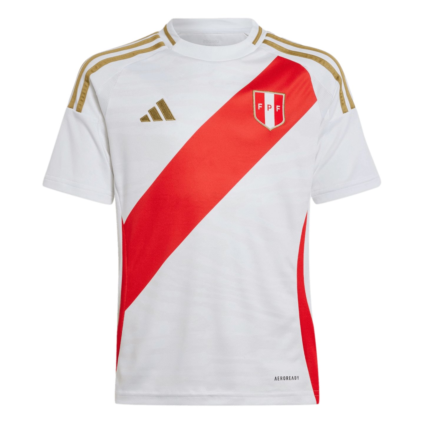 Adidas Peru 2024 Youth Home Jersey IQ2444