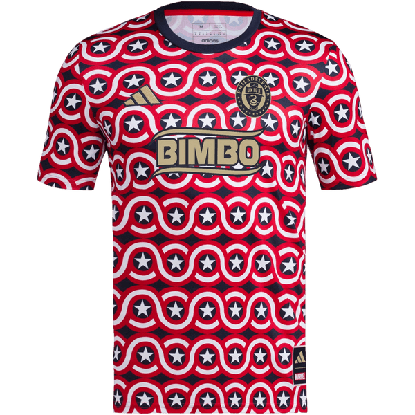 adidas Philadelphia Union Captain America Pre-Match Jersey
