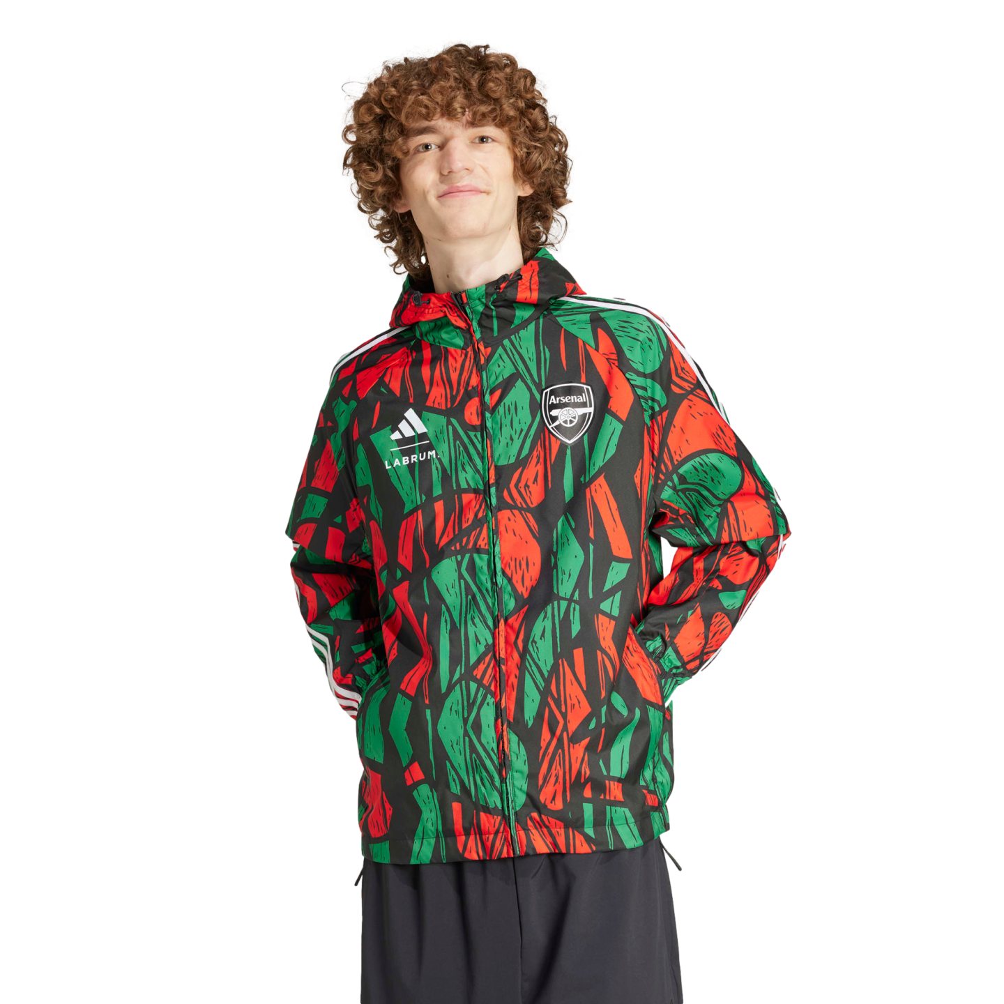 Adidas Arsenal Seasonal Windbreaker Jacket Soccer IT4081 Multi Adidas Arsenal Seasonal Windbreaker Jacket Soccer IT4081 Multi