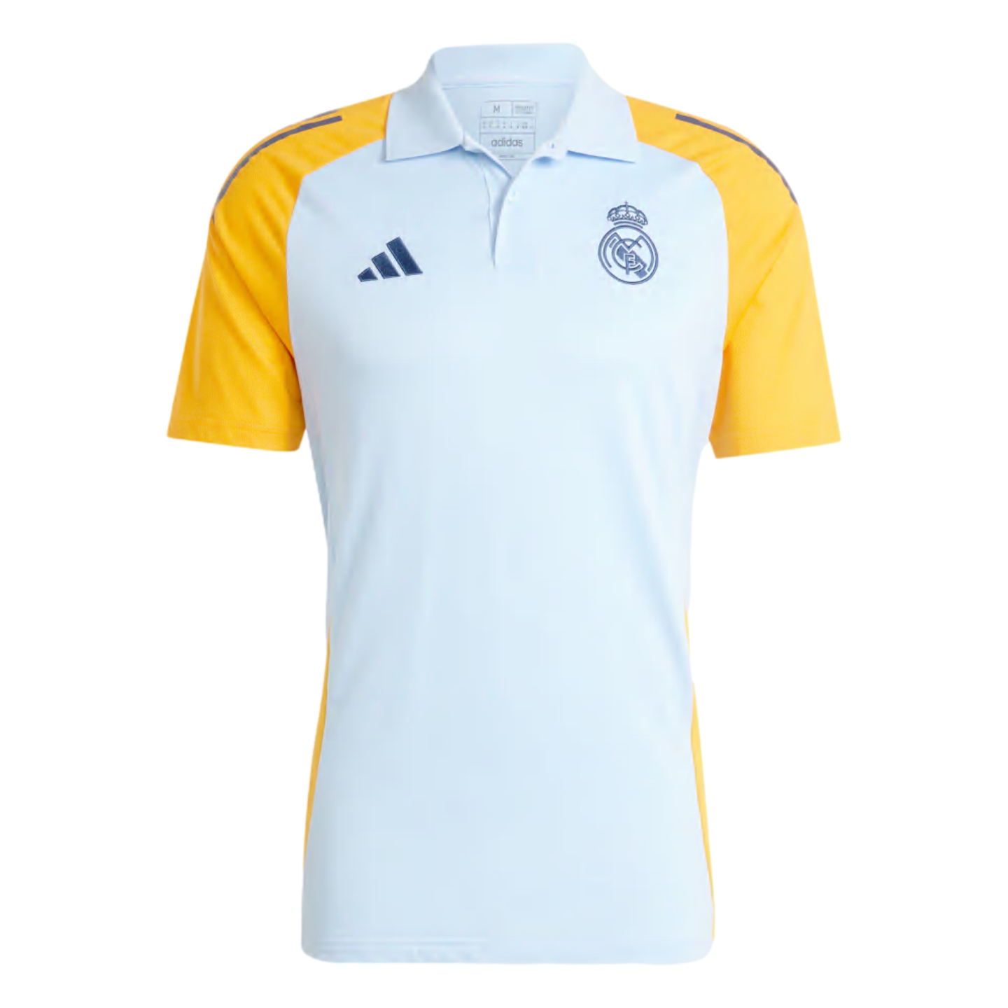 (ADID-IT5111) Camiseta polo Adidas Real Madrid [GLOWBLUE,CREORA,TENABL] (Lanzamiento 19/06/24)