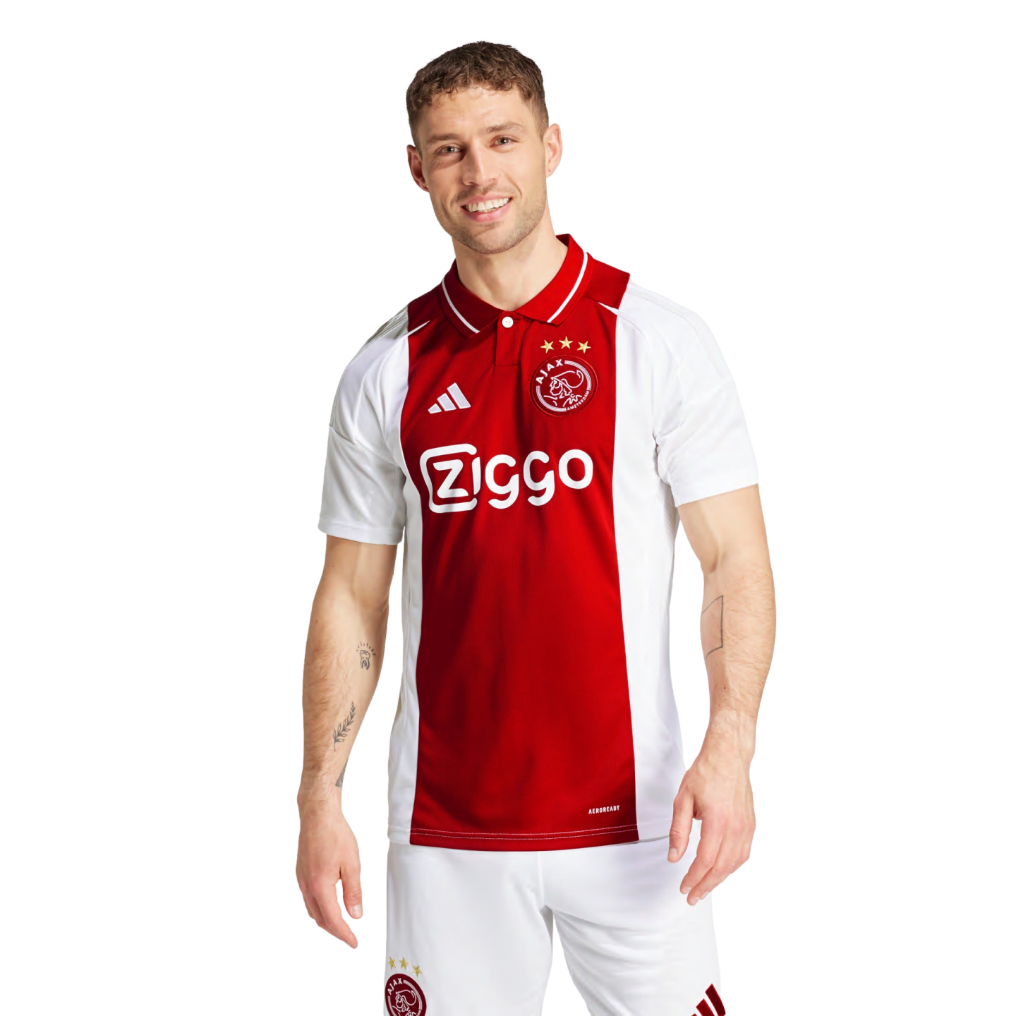 Maillot de football domicile Adidas Ajax 24 25 IT6168 Blanc