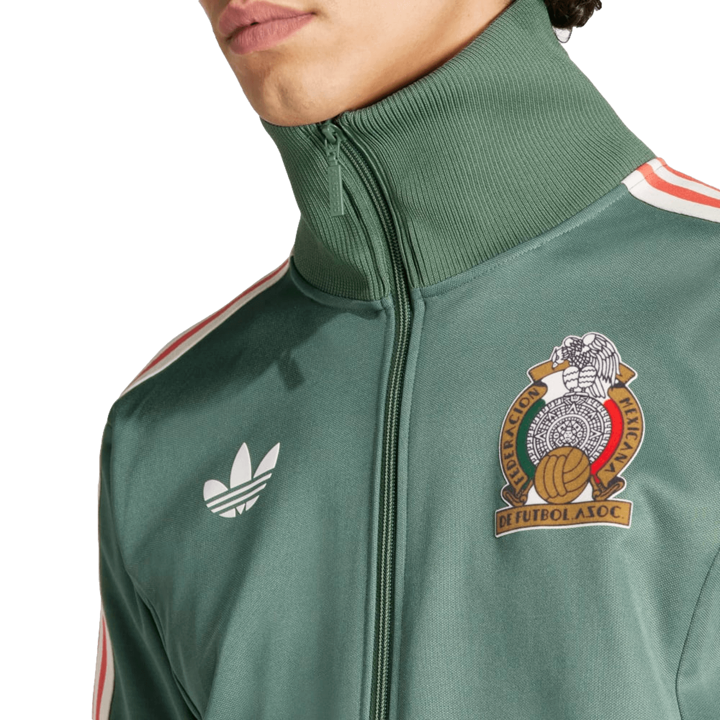 adidas beckenbauer jacket green