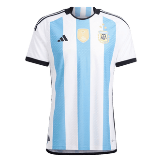 Adidas Argentina 2022 3 Star Authentic Home Jersey