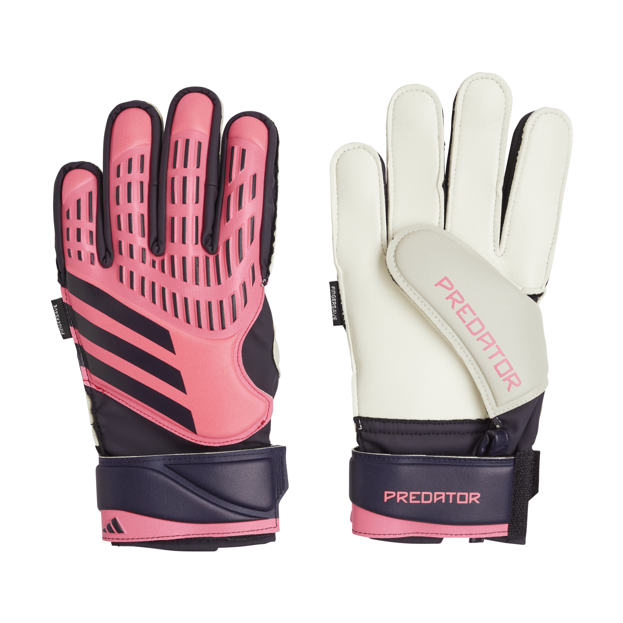 Guantes de portero para jóvenes Adidas Predator Match Fingersaves