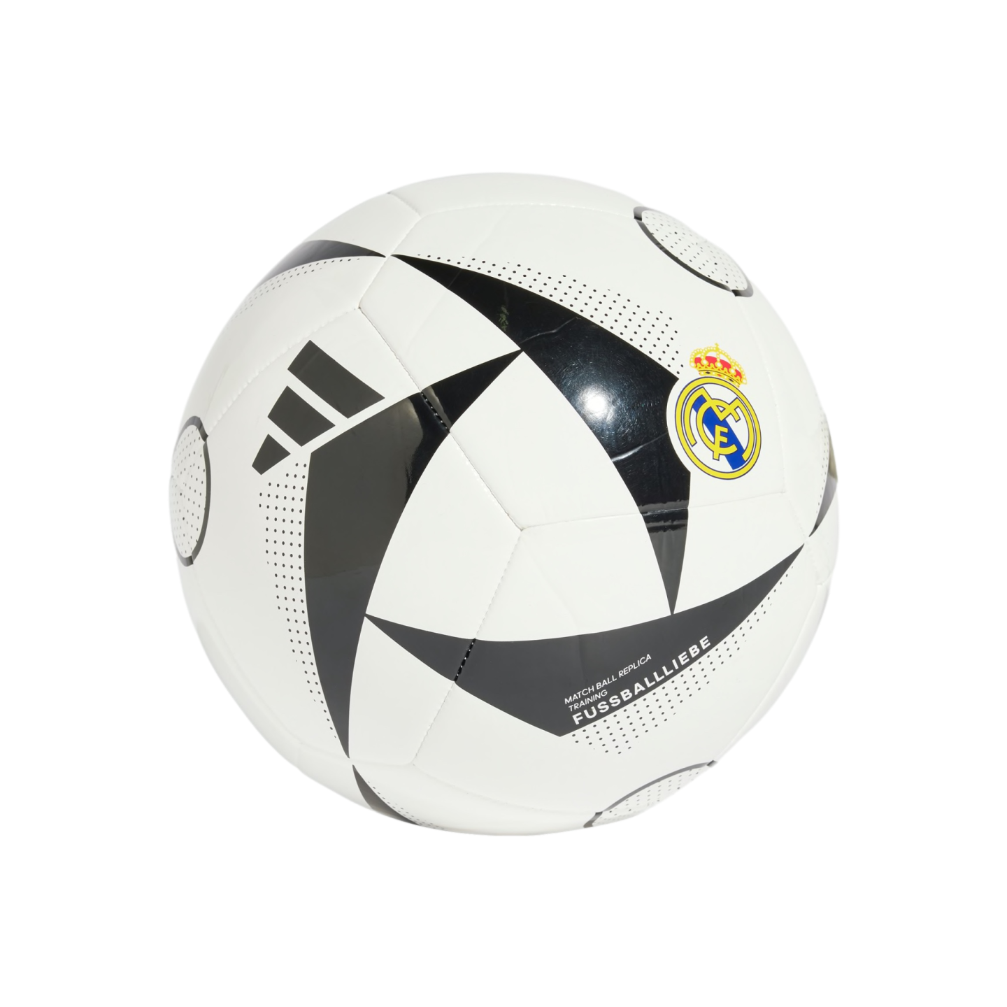 (ADID-IX4019) Balón Adidas Real Madrid Home Club [BLANCO, NEGRO, SKYTIN] (Lanzamiento 1/7/24)