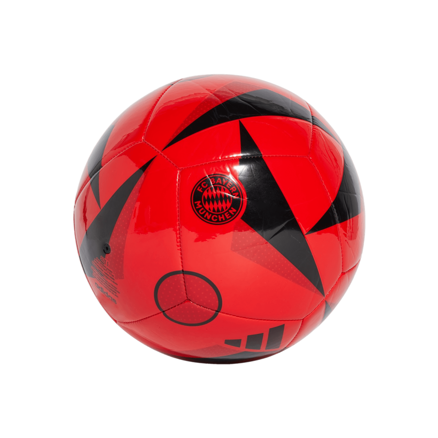 (ADID-IX4030) Balón Adidas Bayern Munich Home Club [ROJO, NEGRO, TEPORE] (Lanzamiento 1/7/24)