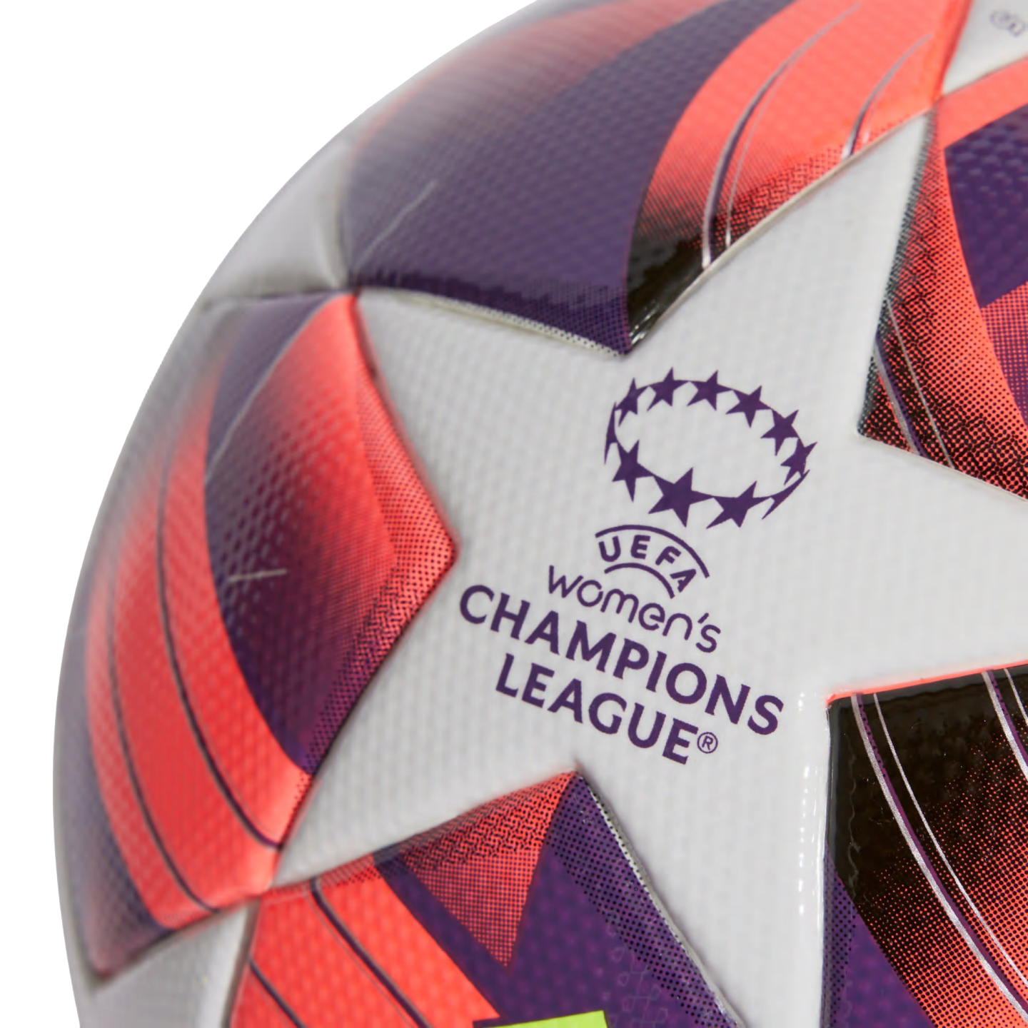 (ADID-IX4050) Balón de la liga UCL para mujer Adidas [BLANCO, AURBLA, TURBO, SILVMT] (Lanzamiento 19/7/24)