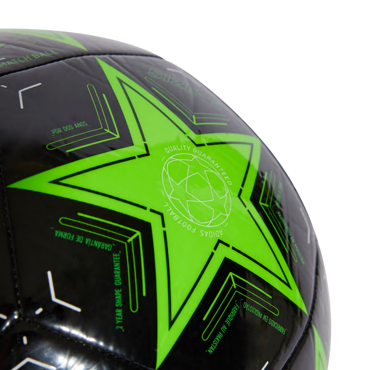 (ADID-IX4067) Balón Adidas UEFA Champions League Club [VERDE,NEGRO,BLANCO] (Lanzamiento 19/7/24)