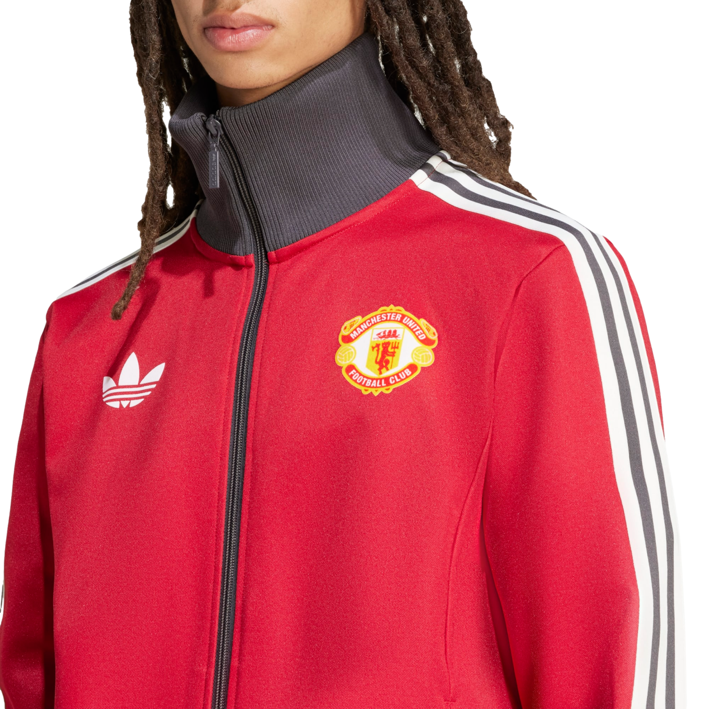 Adidas manchester united track jacket shop