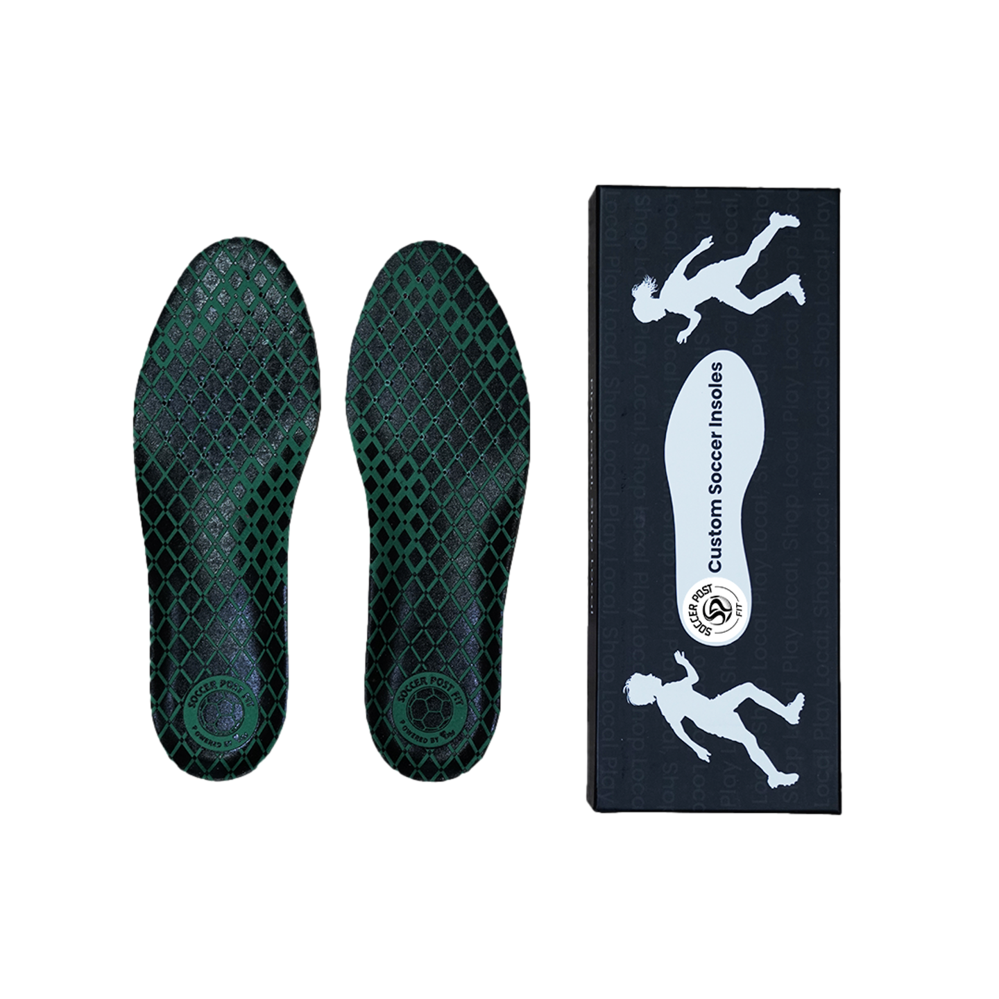 Soccer Post Fit Insoles - High Arch