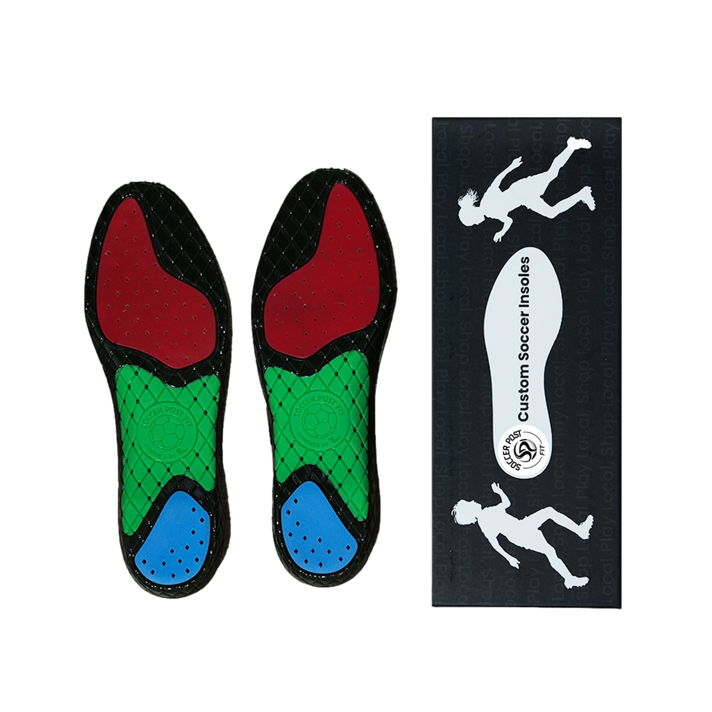 Soccer Post Fit Insoles - Low Arch