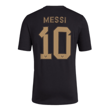 Adidas Messi Gold Name and Number Tee