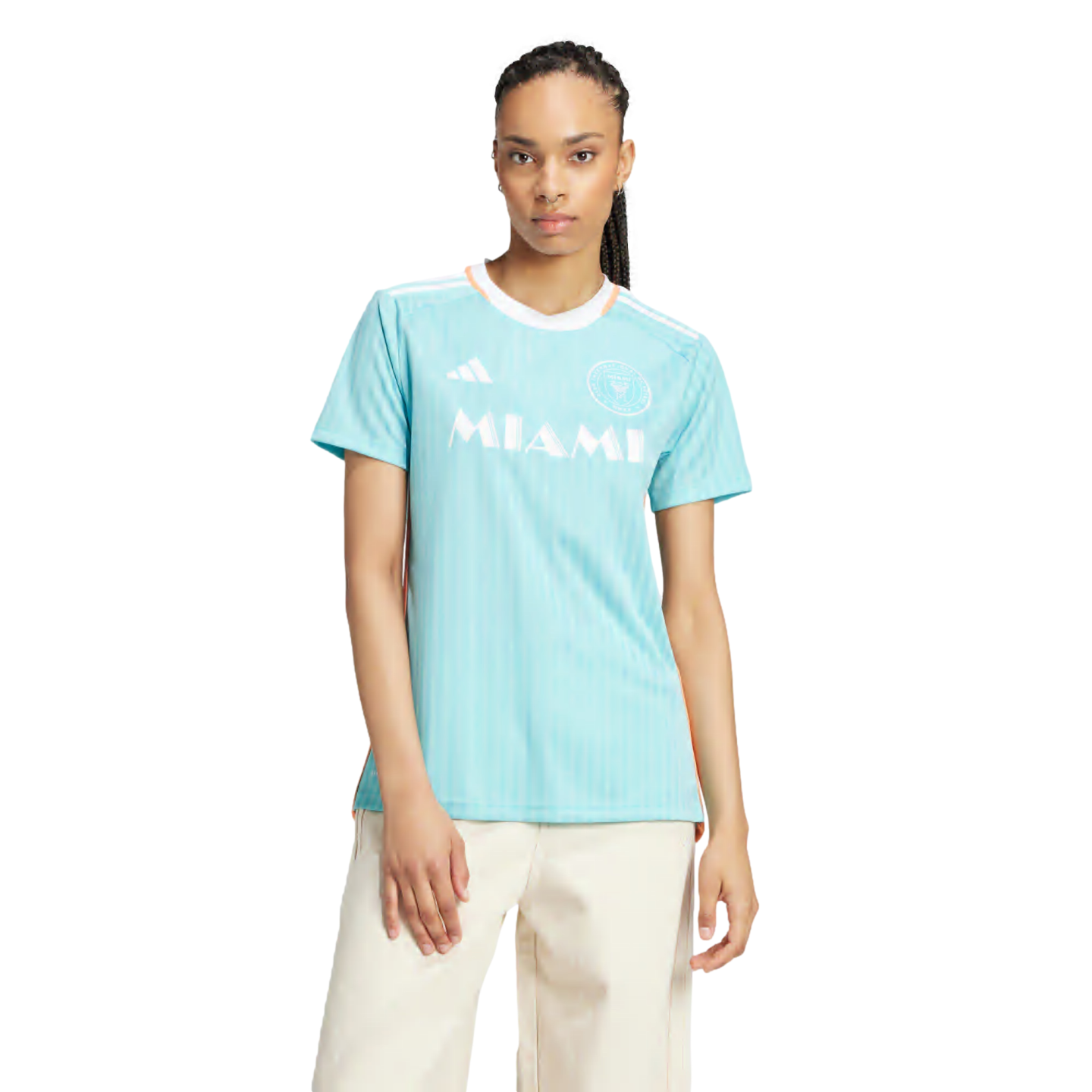 Maillot Adidas Inter Miami 2024 Messi Archive pour femme troisième