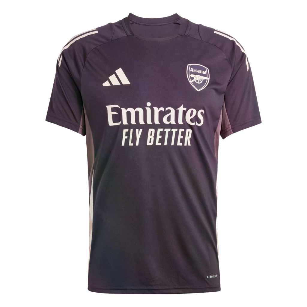 Adidas Arsenal Tiro 24 Training Jersey Soccer JF2915 Purple
