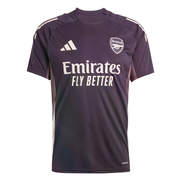 Adidas Arsenal Tiro 24 Training Jersey Soccer JF2915 Purple Adidas Arsenal Tiro 24 Training Jersey Soccer JF2915 Purple