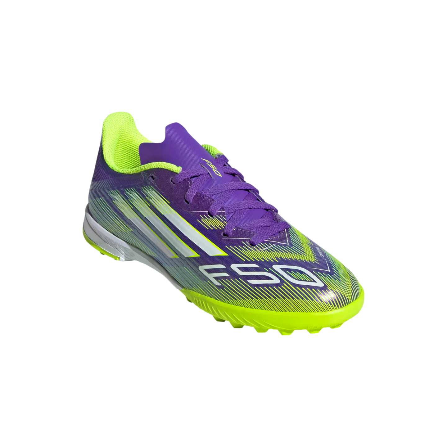 Adidas F50 League Youth Turf Shoes Soccer JI0000 Purple