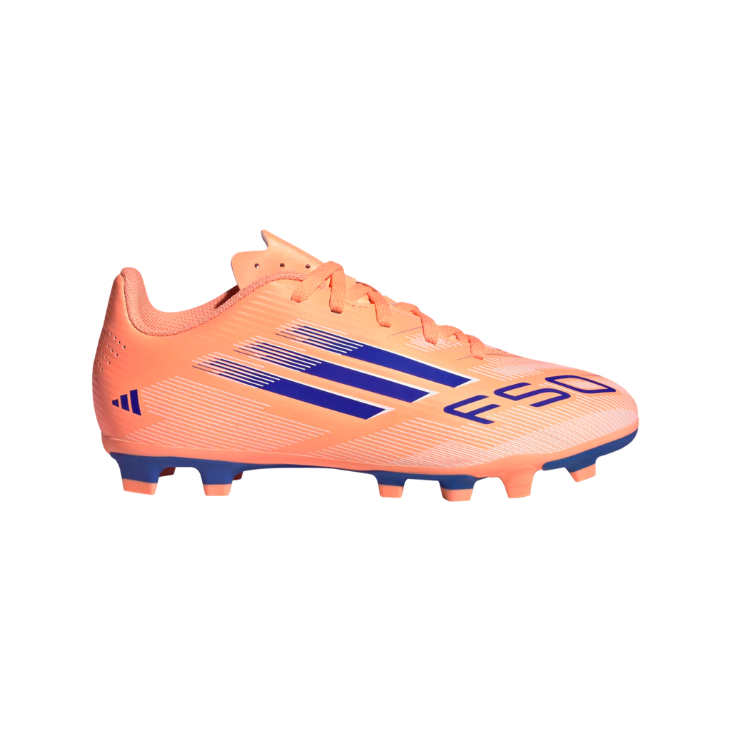 Adidas F50 Club Youth Firm Ground Cleats Soccer JI0027 Orange