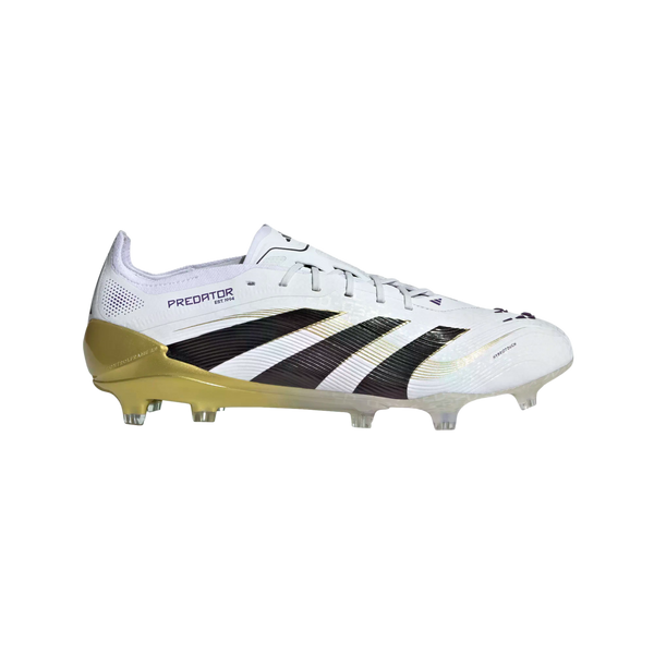 Adidas Predator Elite Firm Ground Cleats Soccer JI1086 White Adidas Predator Elite Firm Ground Cleats Soccer JI1086 White