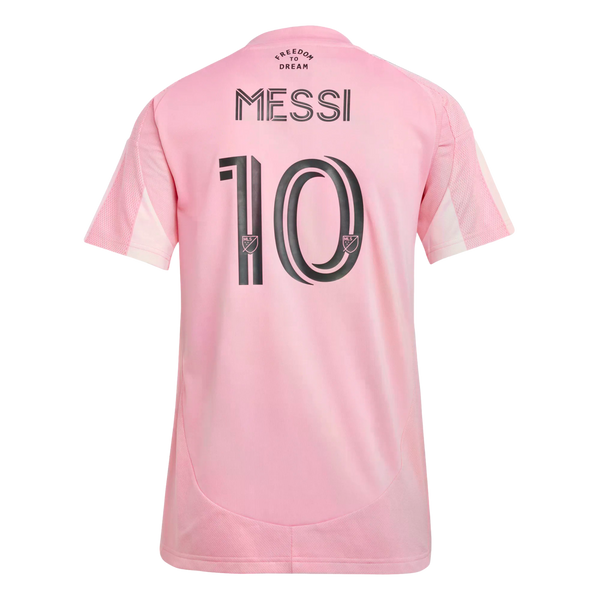 Adidas Inter Miami 25/26 Messi Womens Home Jesrey Soccer JI6815 Pink