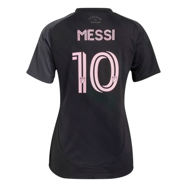 Adidas Inter Miami 25/26 Messi Away Jersey Soccer JI6819 Black