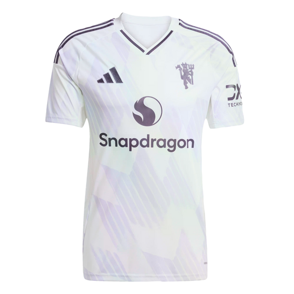 Adidas Manchester United 25/26 Away Jersey Soccer JI7423 White