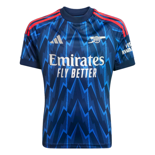 Adidas Arsenal 25/26 Youth Away Jersey Soccer JI9550 Navy Blue Adidas Arsenal 25/26 Youth Away Jersey Soccer JI9550 Navy Blue