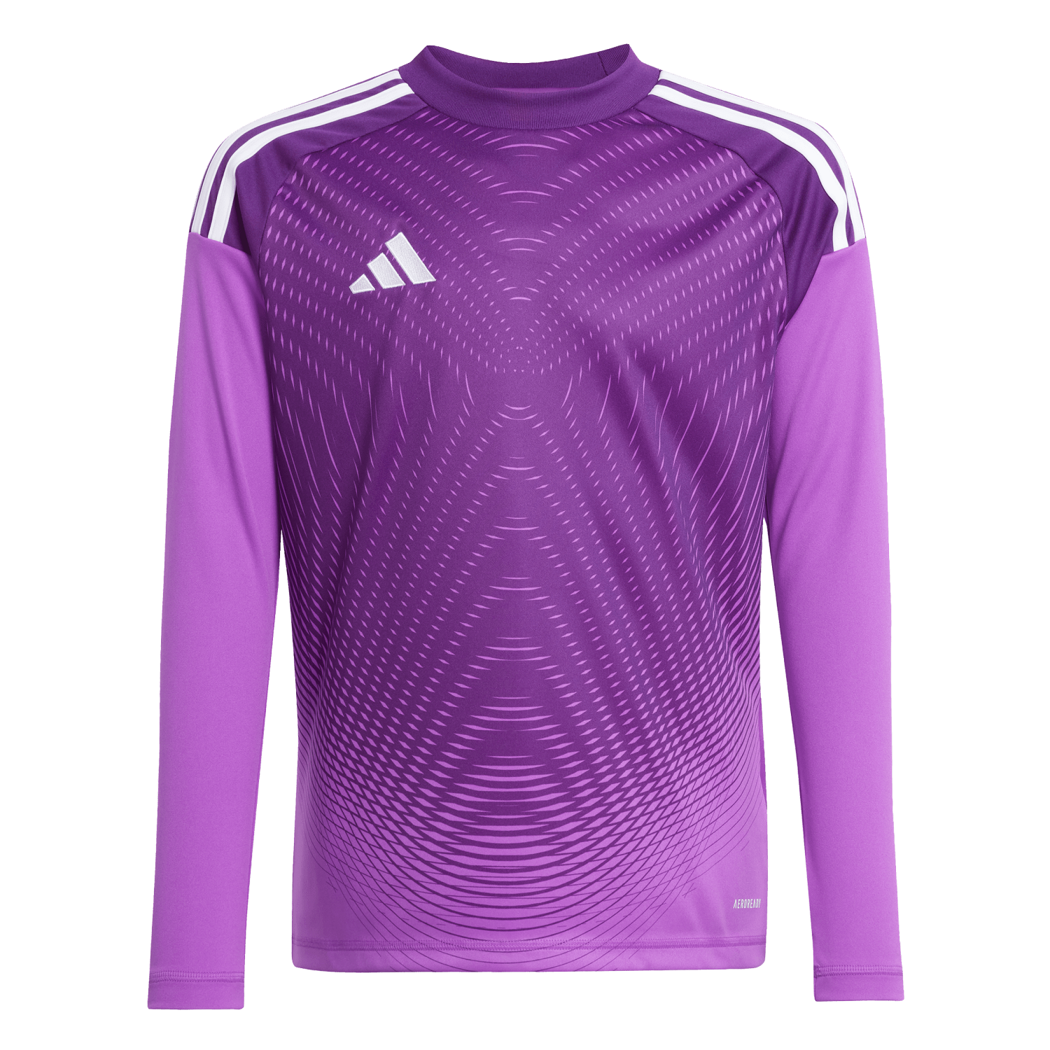 adidas Youth Tiro 25 Competition Goalkeeper Long Sleeve Jersey - Purple JJ1934