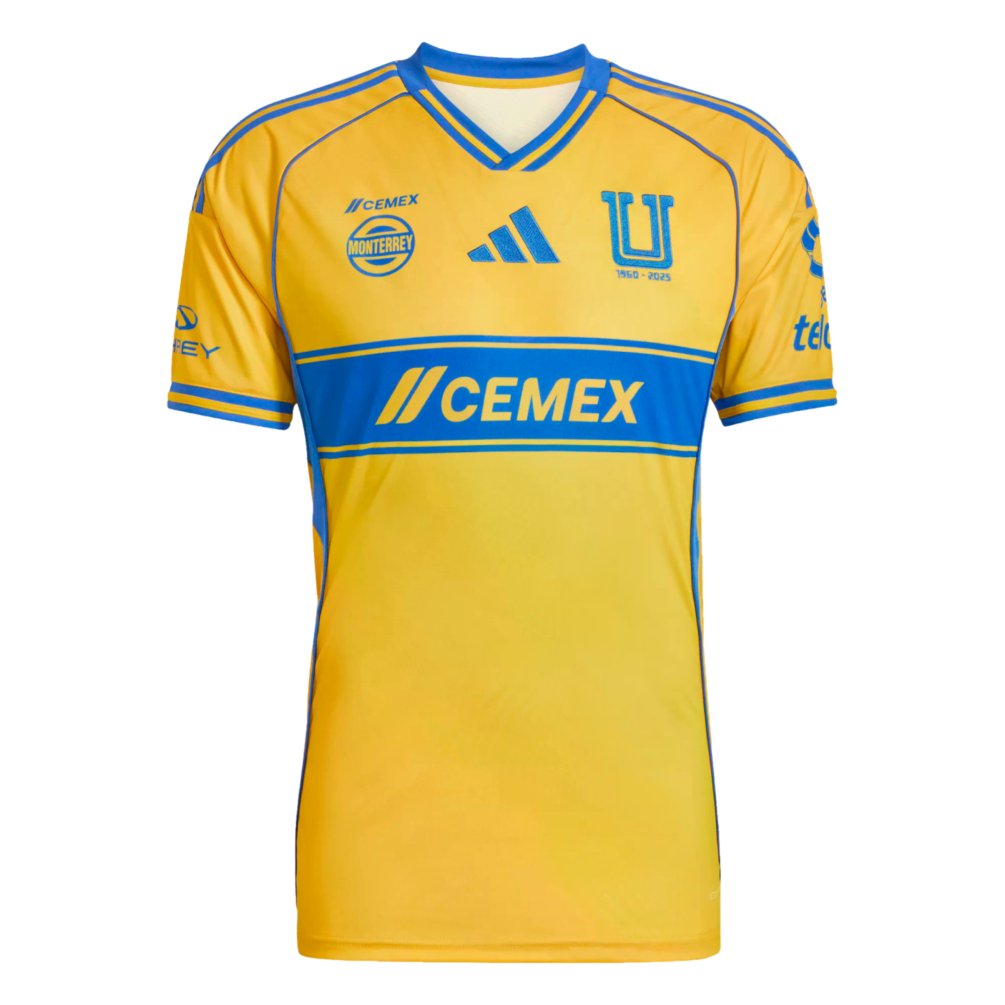 Adidas Tigres UANL 25/26 Home Jersey JJ2218