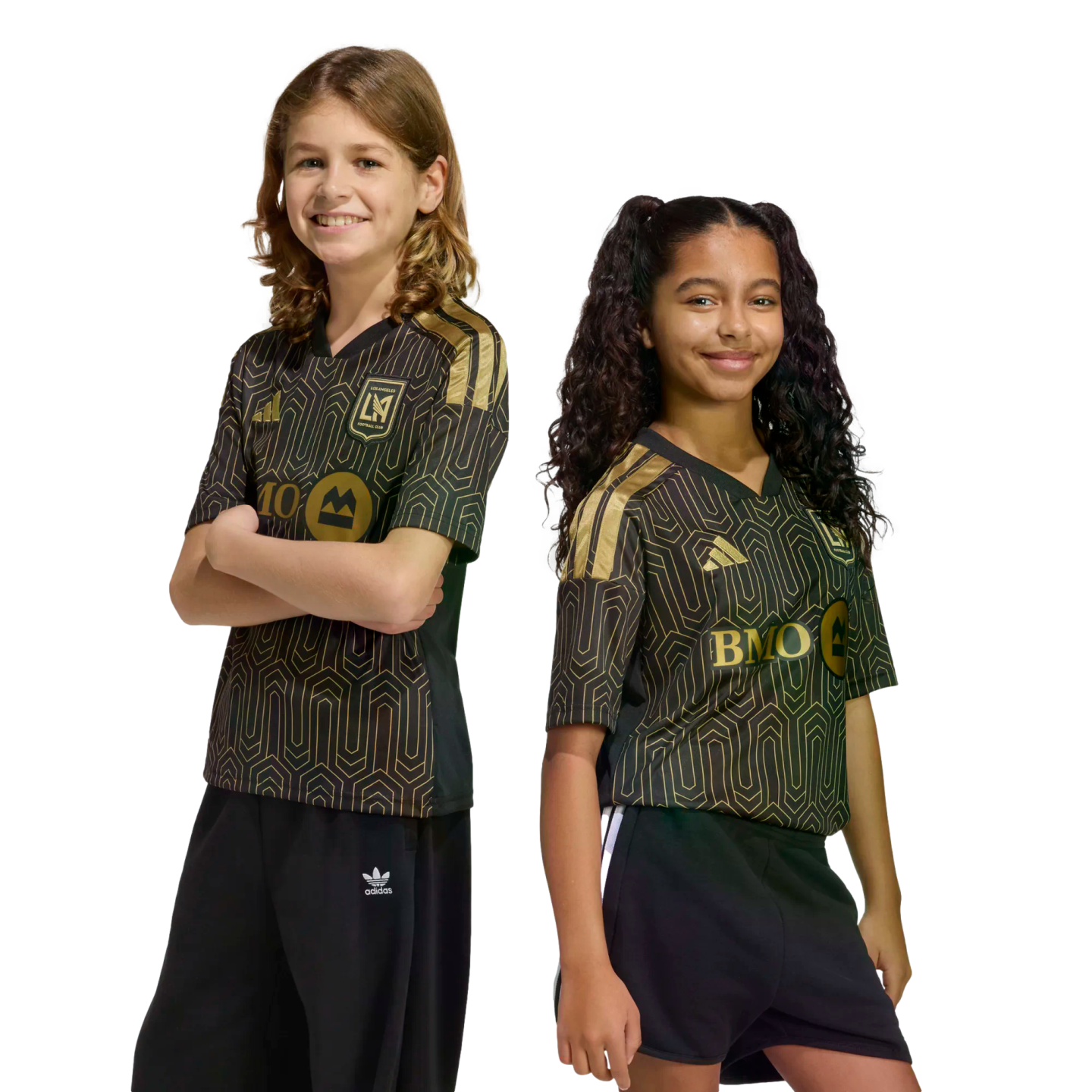 Los Angeles LAFC 26/27 Youth Home Jersey Soccer JL6808 Black