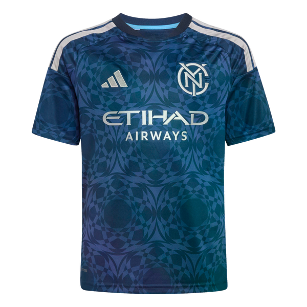 New York City FC 26/27 Youth Away Jersey Soccer JL6829 Navy Blue