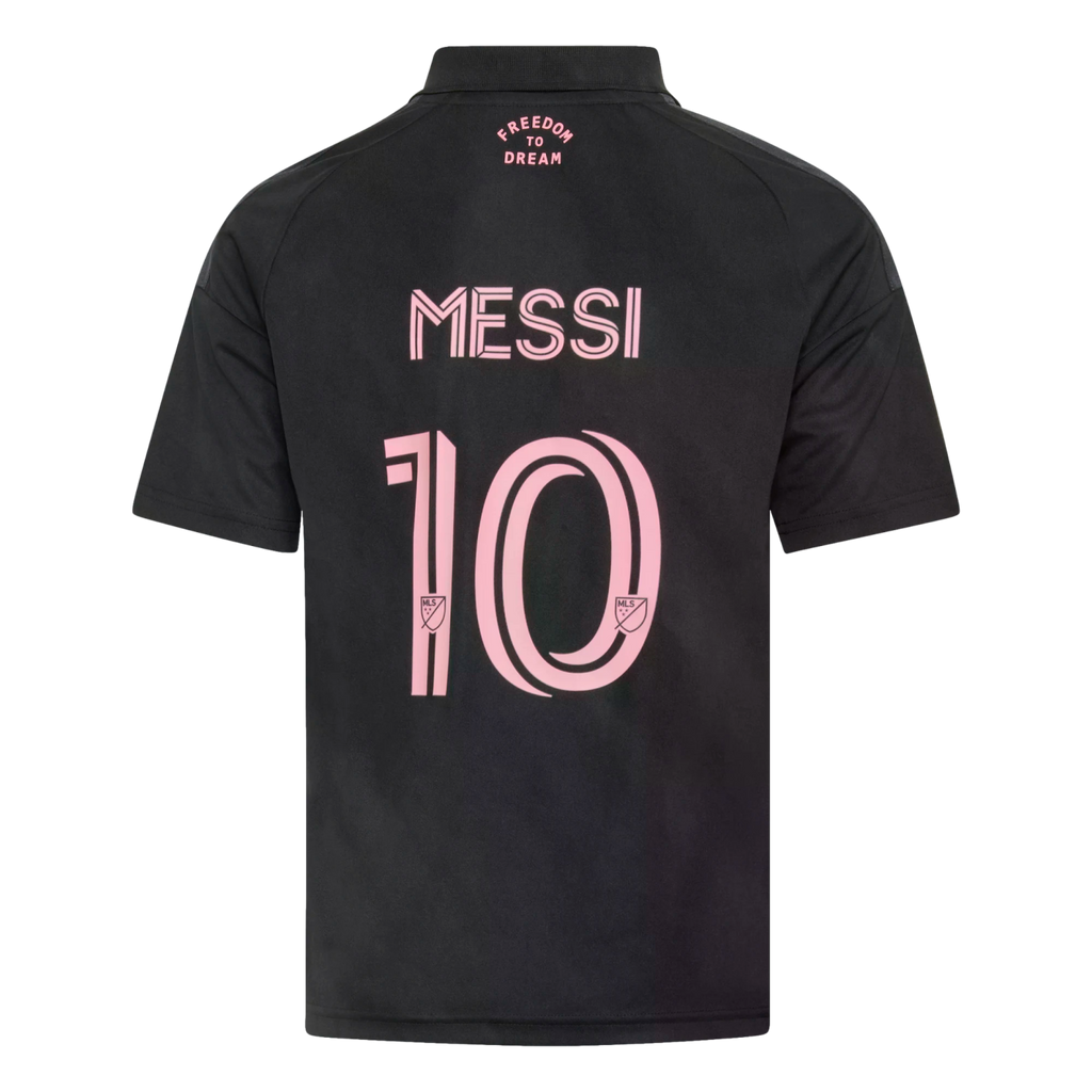 Inter Miami 26/27 Messi Youth Away Jersey Soccer JL8492 Black